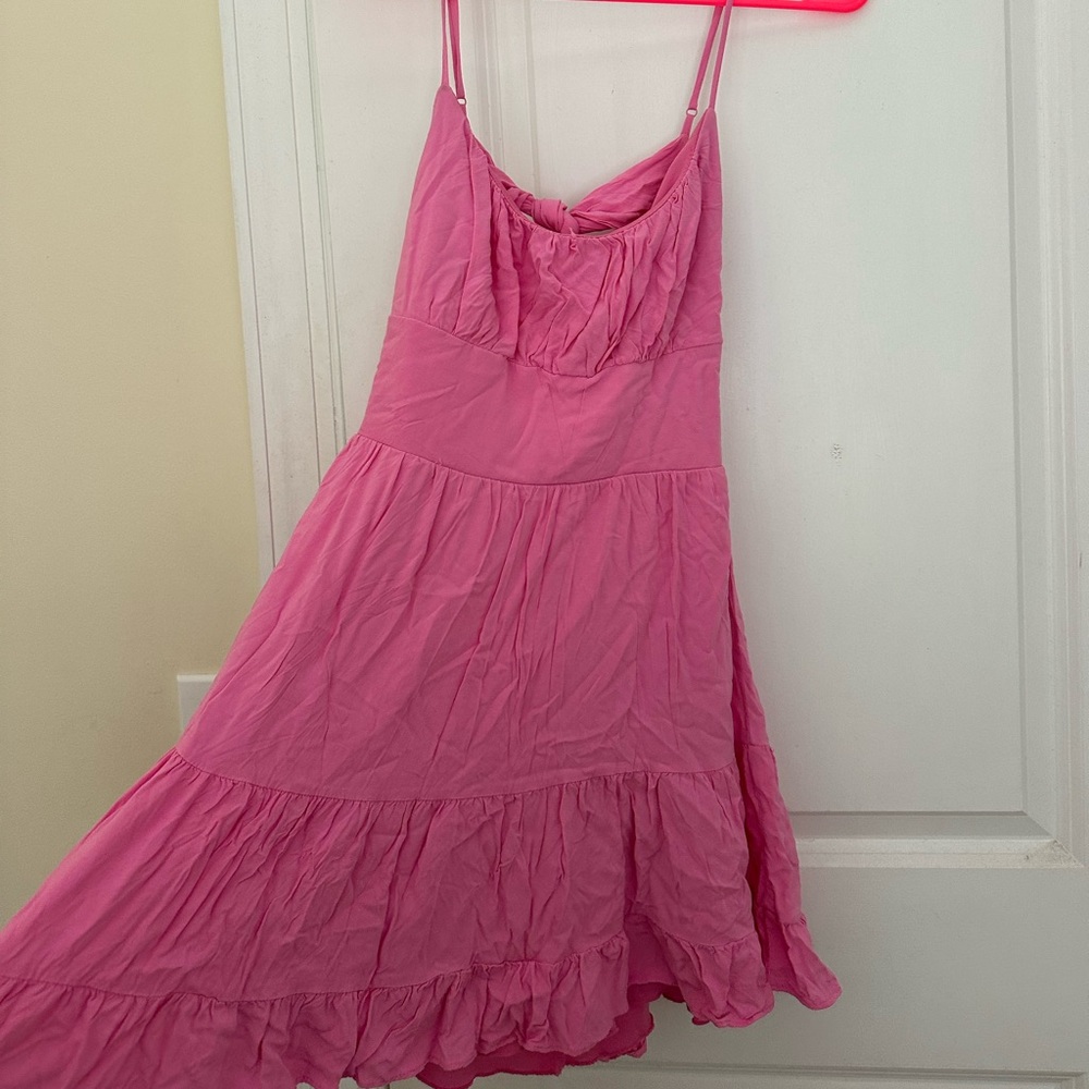 B Darlin Pink Mini Dress